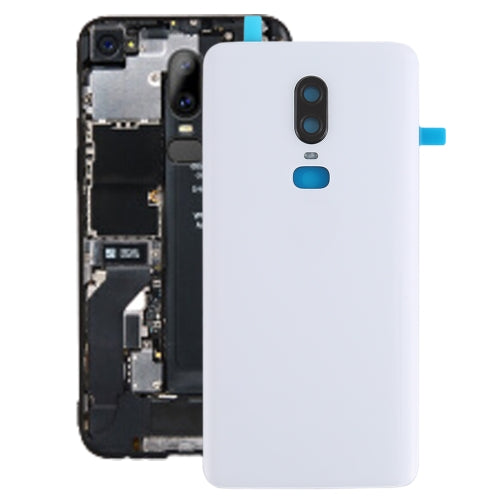 ONEPLUS 6 OEM Back Cover Replacement-WHITE