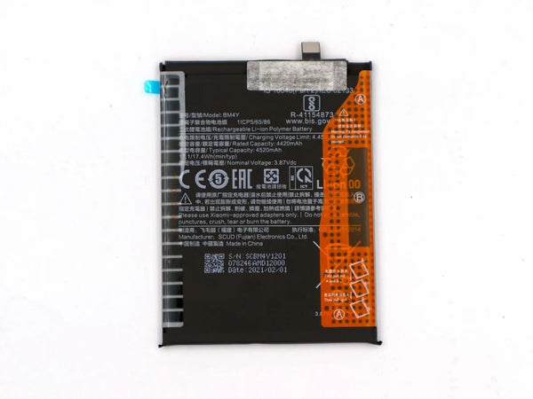 Xiaomi Redmi K40S Battery BM4Y 4520mAh