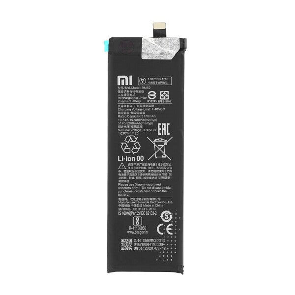 Xiaomi Redmi Note 10 Lite BN52 5260 mAh Battery