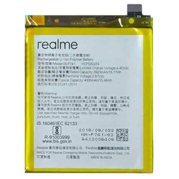 Realme XT Battery