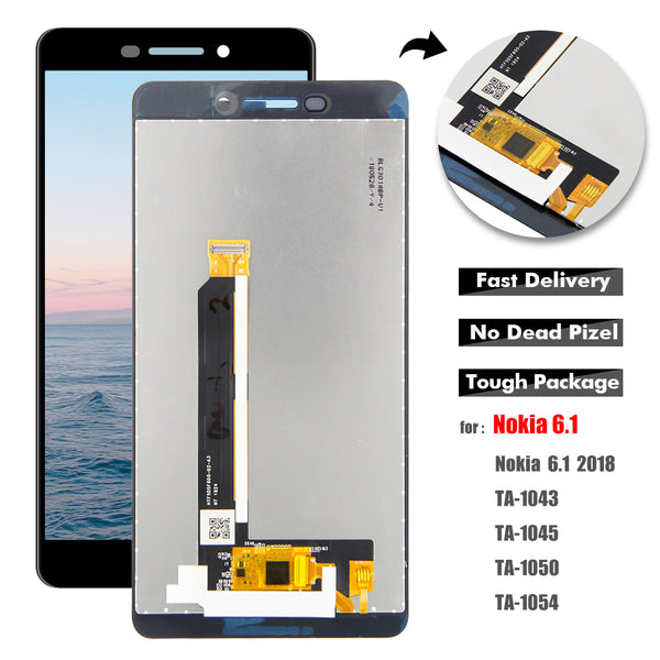 Nokia 6.1 Screen and Touch Replacement Display Combo | Original Displays are of the highest Quality