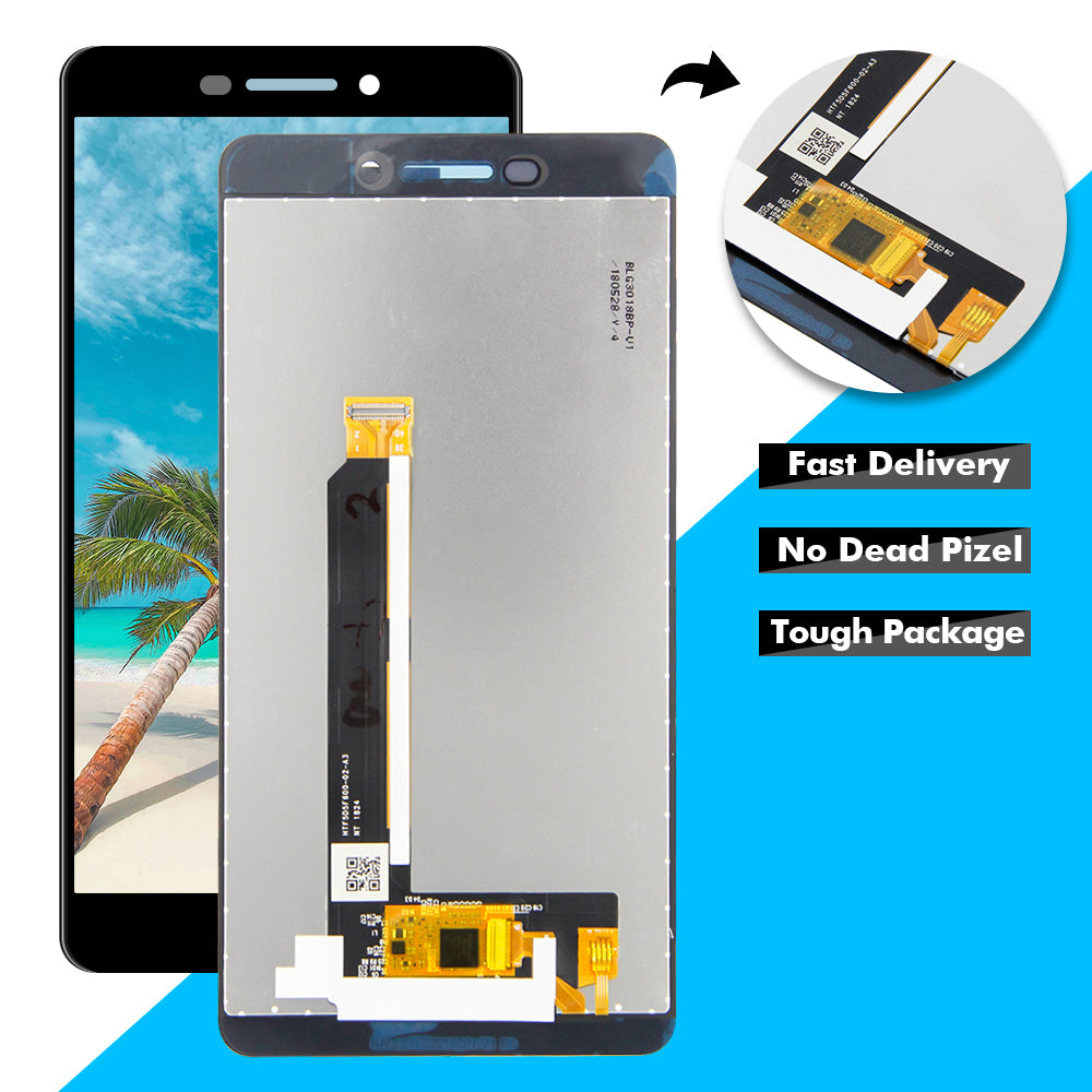 Nokia 6.1 Display With Touch Screen Replacement Combo