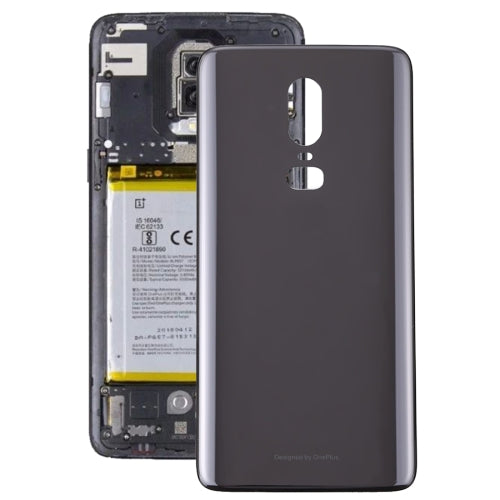 ONEPLUS 6 OEM Back Cover Replacement-JET BLACK