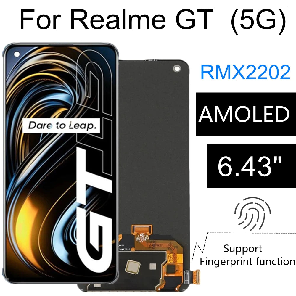 Realme GT 5G Display With Touch Screen Replacement Combo
