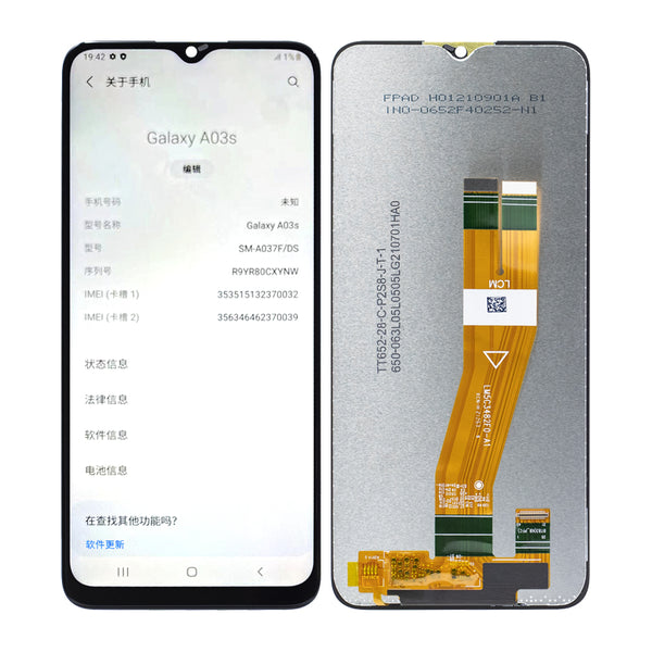 Samsung Galaxy A03S Screen and Touch Replacement Display Combo